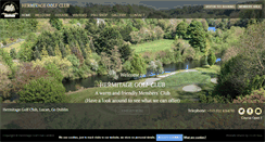 Desktop Screenshot of hermitagegolf.ie