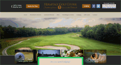 Desktop Screenshot of hermitagegolf.com